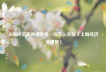 上海经济案件律师费一般怎么收取（上海经济案律师）