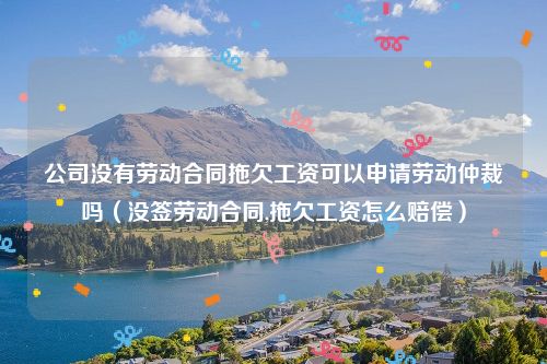 公司没有劳动合同拖欠工资可以申请劳动仲裁吗（没签劳动合同,拖欠工资怎么赔偿）