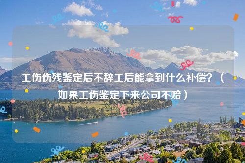 工伤伤残鉴定后不辞工后能拿到什么补偿？（如果工伤鉴定下来公司不赔）